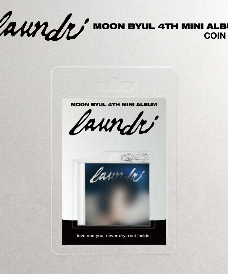 MOONBYUL - 4TH MINI ALBUM [laundri] (COIN ver.) - Kpop Album | Kool Seoul - Buy Kpop Albums Online