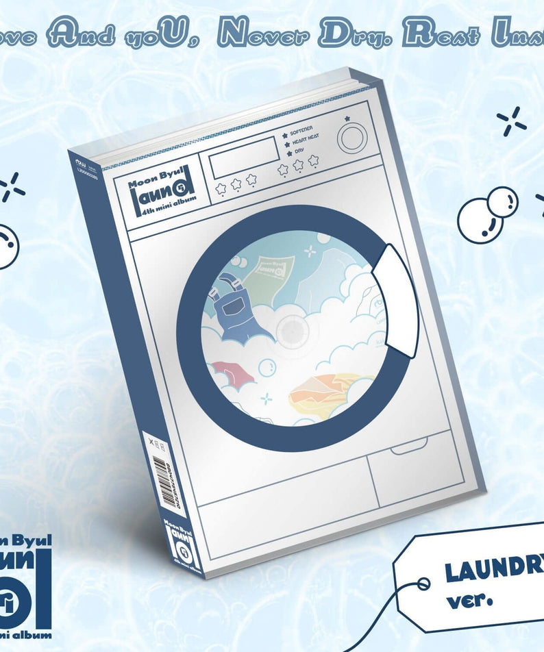 MOONBYUL - 4TH MINI ALBUM [laundri] (LAUNDRY ver.) - Kpop Al | Kool Seoul - Buy Kpop Albums Online