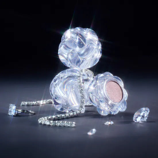 MUZIGAE MANSION One & Only Shadows 2g luxury packaging with sparkling crystal design and elegant jewelry accents