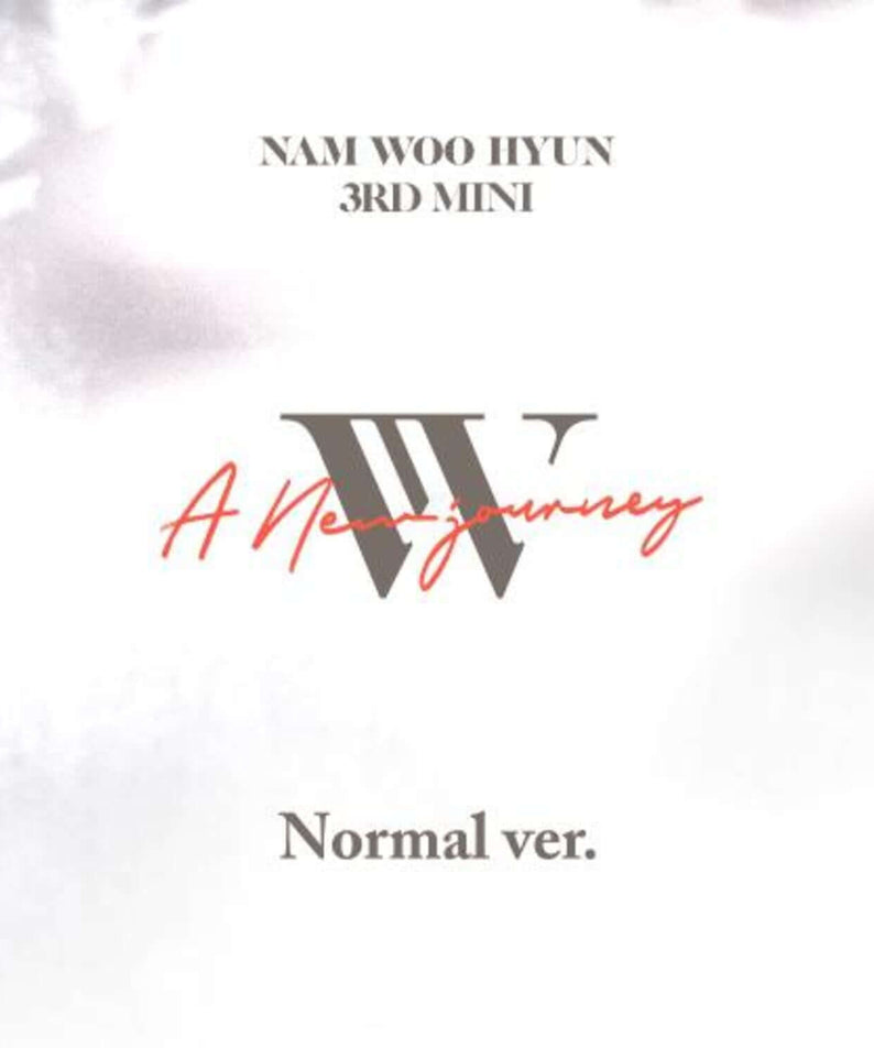 NAM WOOHYUN - 3rd Album [ A NEW JOURNEY - Standard (NORMAL V | Kool Seoul - Buy Kpop Albums Online