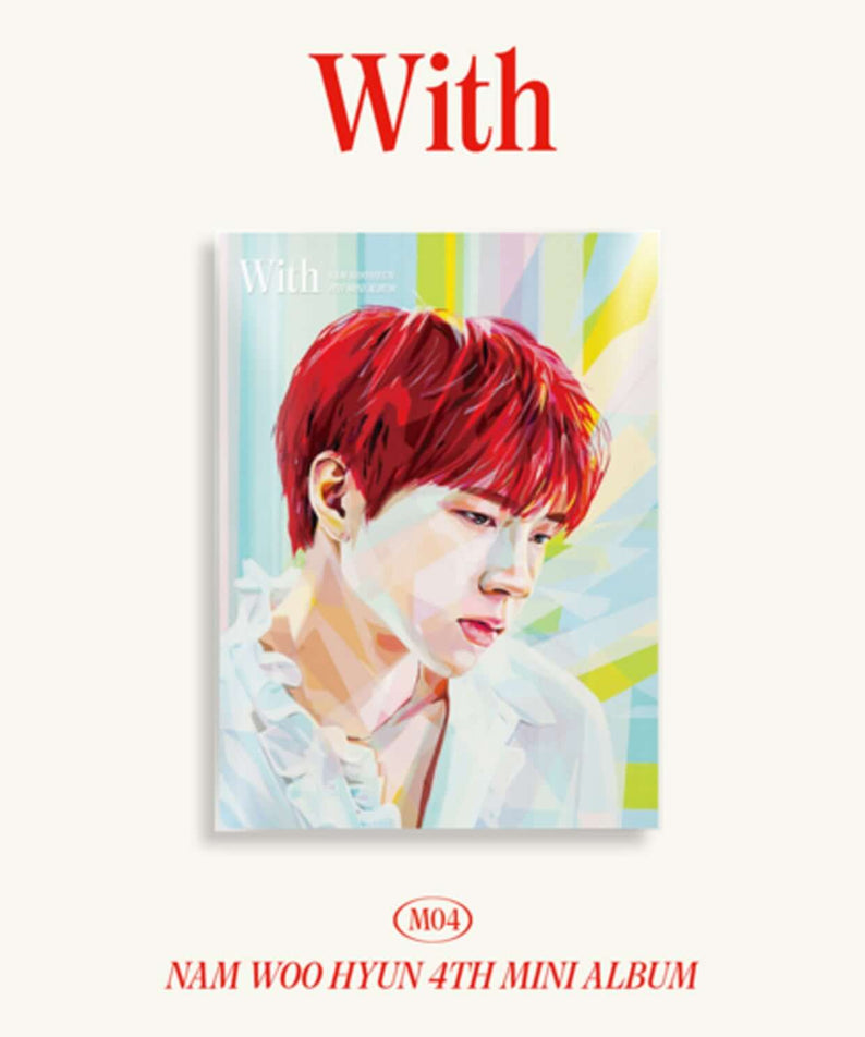 NAM WOOHYUN - 4th Album [With] (A ver.) - Kpop Album | Kool Seoul - Buy Kpop Albums Online