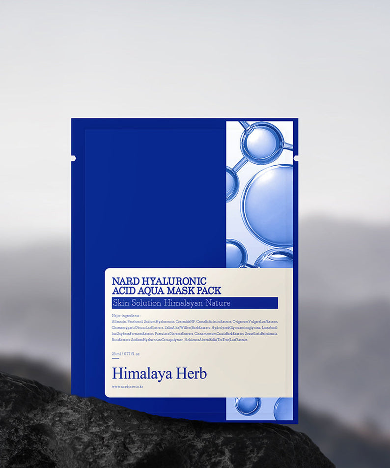 Nard Low Molecular Hyaluronic Acid Moisture Replenishing Mask Pack 23ml 30 Sheets