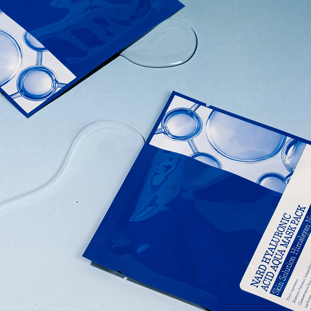 Nard Low Molecular Hyaluronic Acid Moisture Replenishing Mask Pack 23ml 30 Sheets