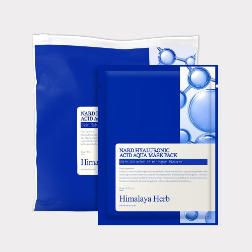 Nard Low Molecular Hyaluronic Acid Moisture Replenishing Mask Pack 23ml 30 Sheets