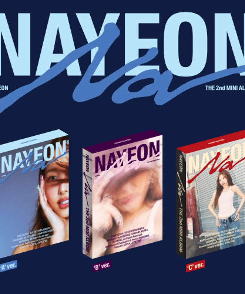 NAYEON - 2nd Album [NA] (A ver./B ver./C ver.)(Random 1 of 3 | Kool Seoul - Buy Kpop Albums Online