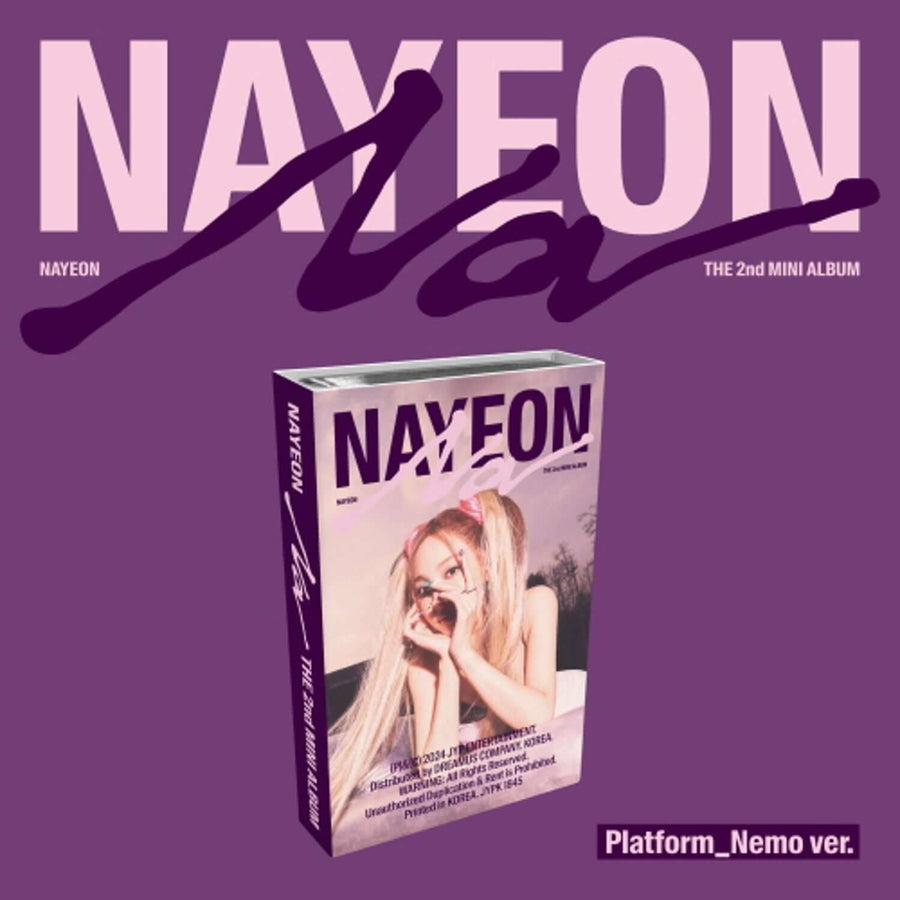 Nayeon - 2nd Album [Na] (Platform_nemo Ver.) - Kpop Album