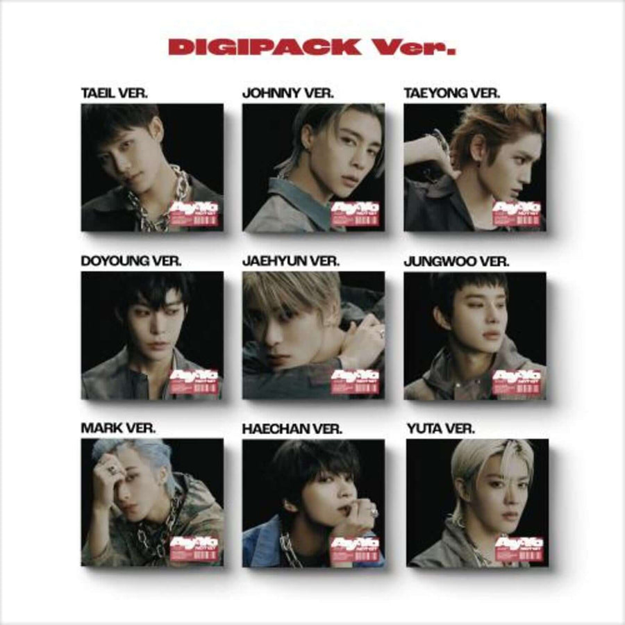 NCT 127 - 4th Album [Ay-Yo] (Digipack Ver.)(Set Of 9) - Kpop Album