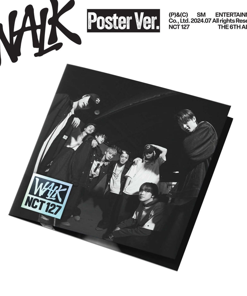 NCT 127 - 6th Album [WALK] (Poster Ver.) - Kpop Album | Kool Seoul - Buy Kpop Albums Online