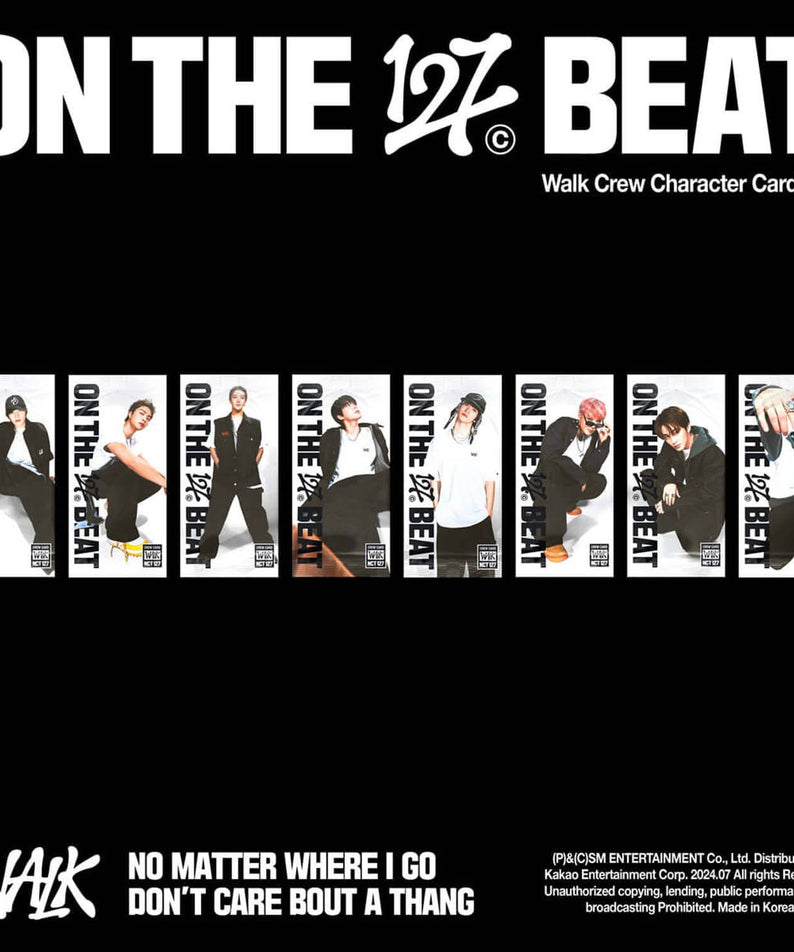 NCT 127 - 6th Album [WALK] (Walk Crew Character Card Ver.) ( | Kool Seoul - Buy Kpop Albums Online