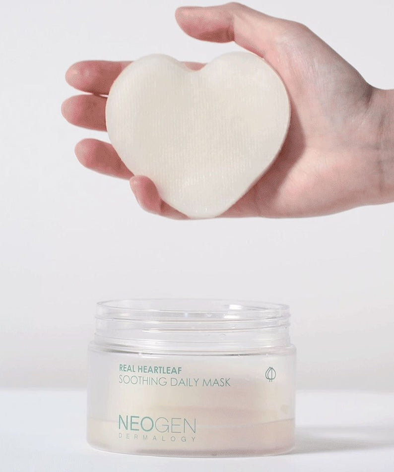 Neogan Mask NEOGEN Real Heartleaf Soothing Daily Mask | 40 Sheets – Kool Seoul
