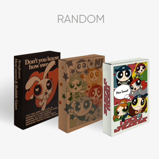 Newjeans How Sweet Album (Weverse Albums Ver./ Random Ver.)