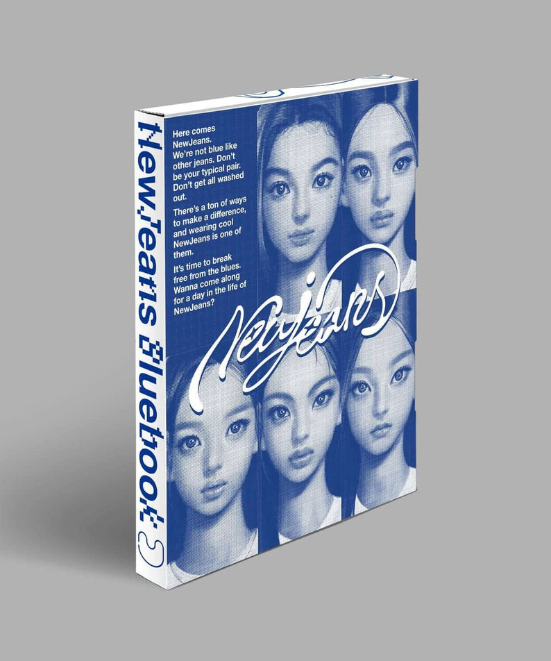 NEWJEANS - [NewJeans 1st EP 'New Jeans' Bluebook ver.](Rando | Kool Seoul - Buy Kpop Albums Online