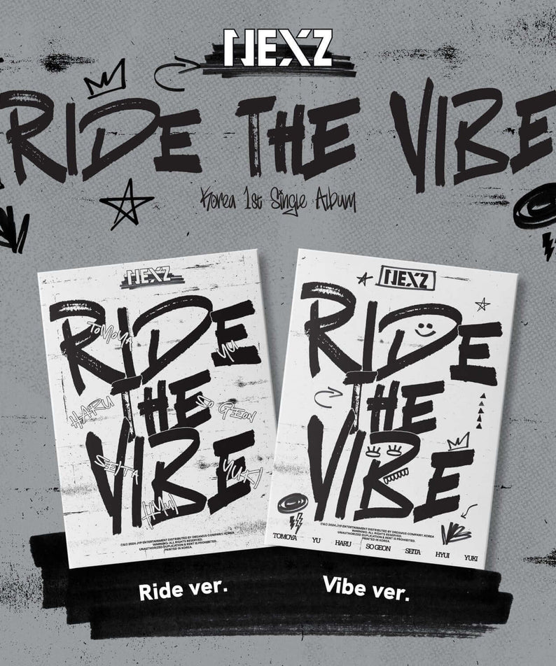 NEXZ - 1st Album Ride the Vibe (Standard) - Kpop Album | Kool Seoul - Buy Kpop Albums Online