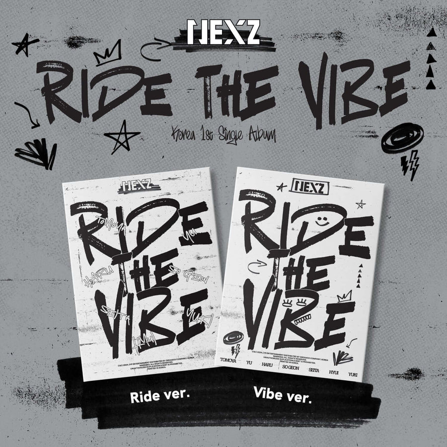 Nexz - 1st Album Ride The Vibe (Standard) - Kpop Album
