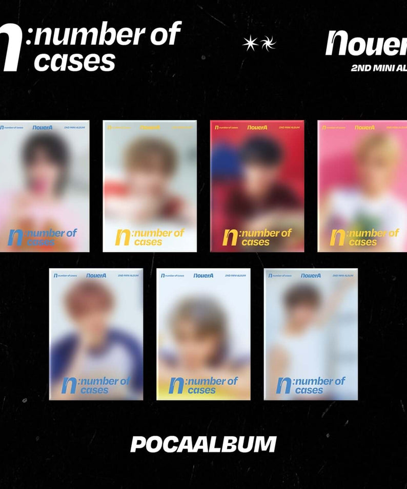 NOUERA - 2nd Album [n: number of cases] (POCA) (Random 1 of  | Kool Seoul - Buy Kpop Albums Online
