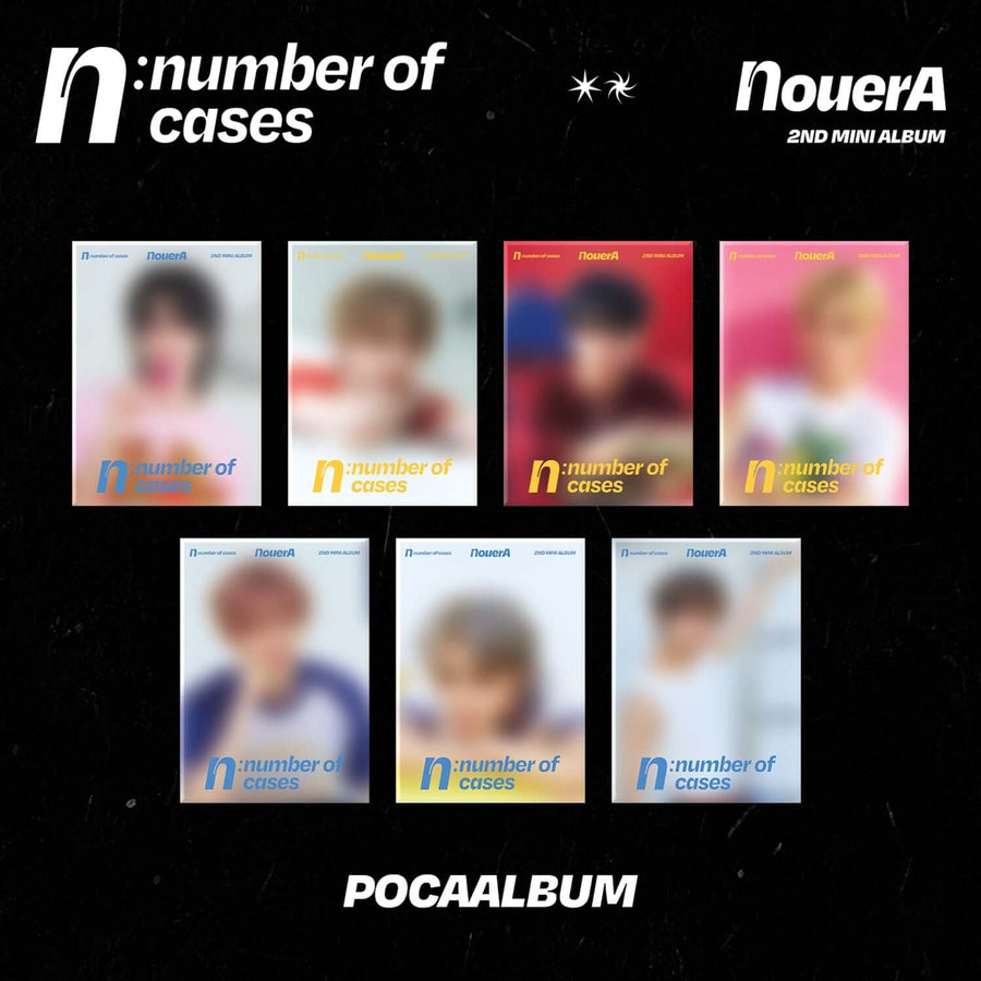 Nouera - 2nd Album [N: Number Of Cases] (Poca) (Random 1 Of 7) - Kpop Album
