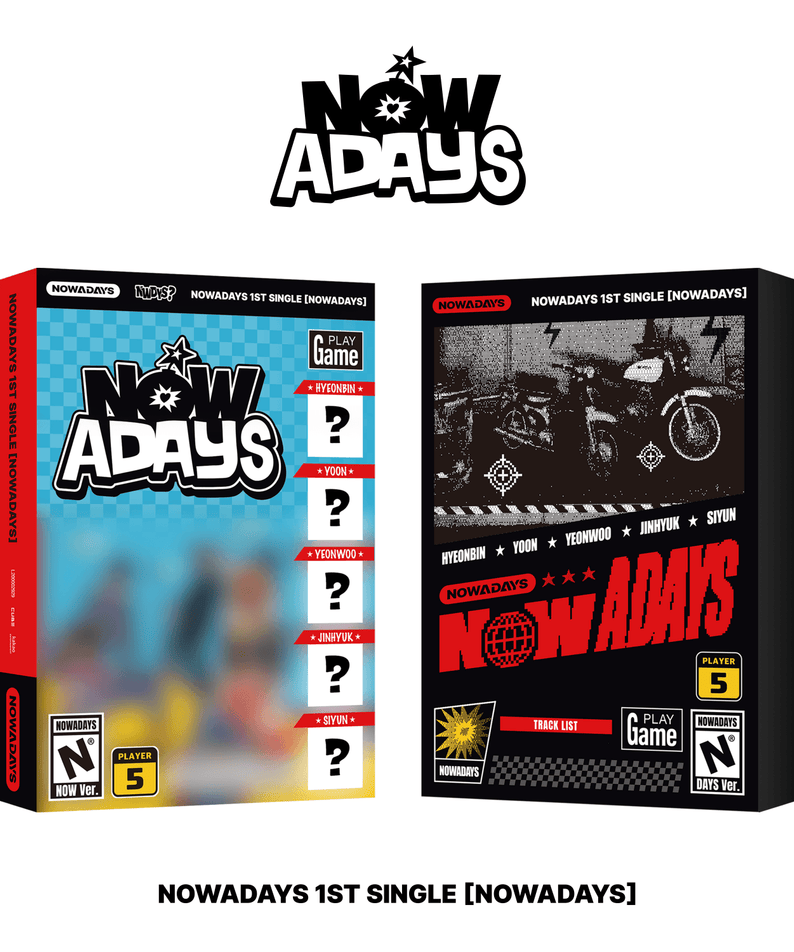 NOWADAYS - 1st Album [NOWADAYS] (Random) - Kpop Album | Kool Seoul - Buy Kpop Albums Online