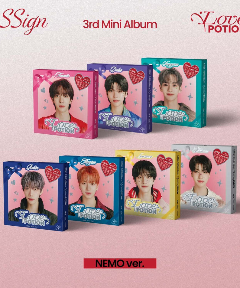 N.SSIGN - 3rd Album [Love Potion] (NEMO ver.) Random - Kpop  | Kool Seoul - Buy Kpop Albums Online