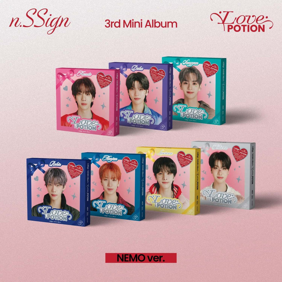 N.Ssign - 3rd Album [Love Potion] (Nemo Ver.) Random - Kpop Album