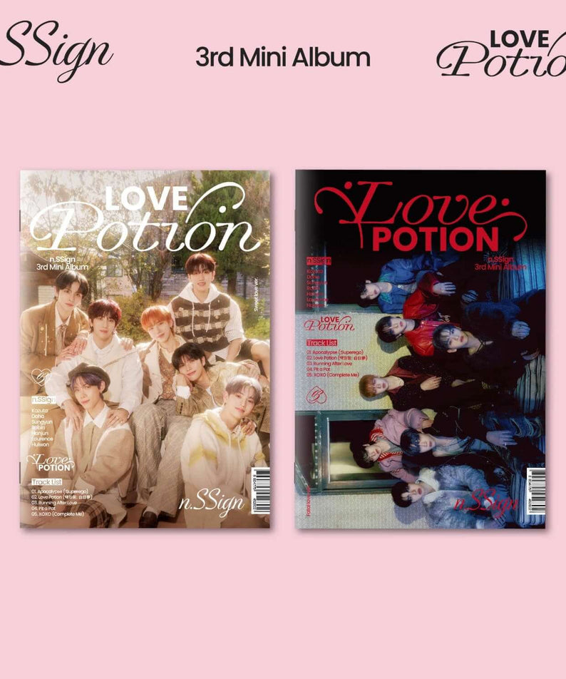 N.SSIGN - 3rd Album [Love Potion] Random - Kpop Album | Kool Seoul - Buy Kpop Albums Online