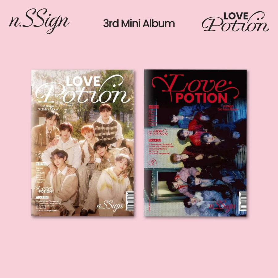 N.Ssign - 3rd Album [Love Potion] Random - Kpop Album