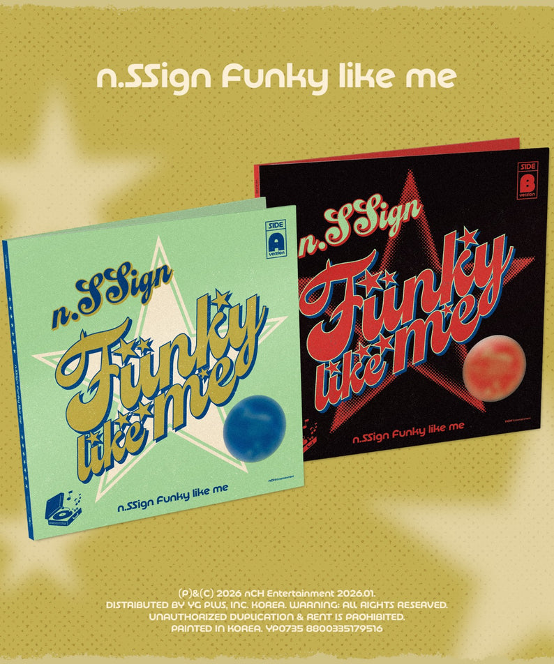 N.SSIGN - Funky like me (Random 1 of 2) - Kpop Album | Kool Seoul - Buy Kpop Albums Online