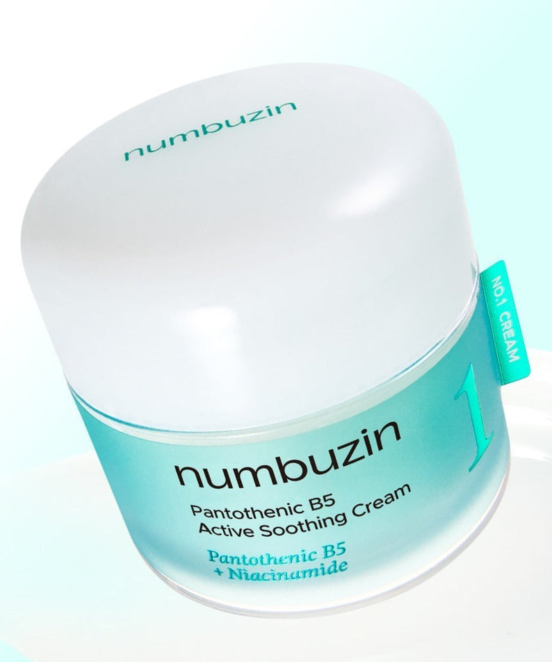 NUMBUZIN No.1 Pantothenic Acid Active Soothing Cream 80ml product image.