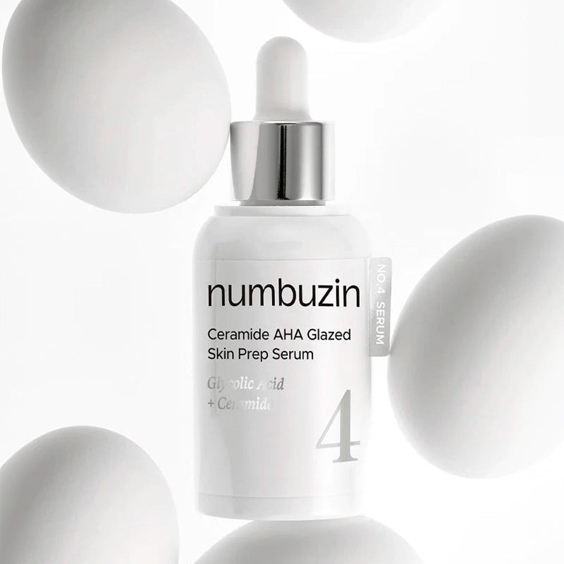 Numbuzin No.4 Ceramide Aha Glazed Skin Prep Serum 30ml