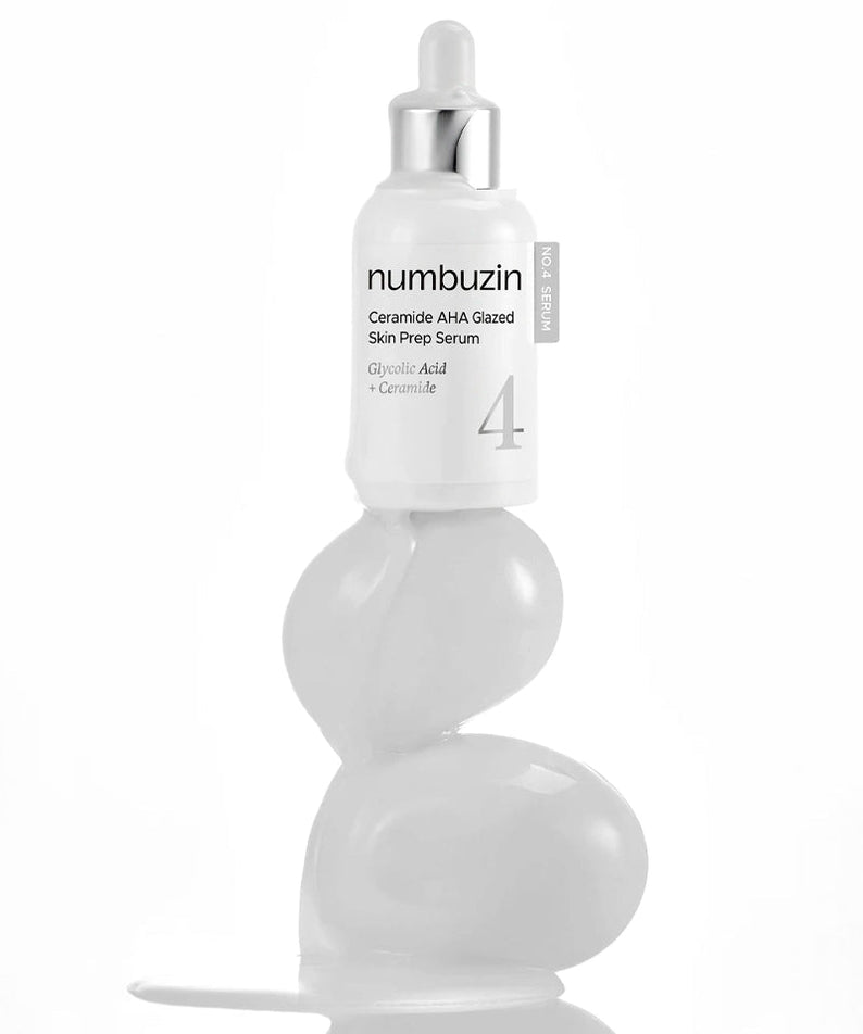 Numbuzin No.4 Ceramide Aha Glazed Skin Prep Serum 30ml