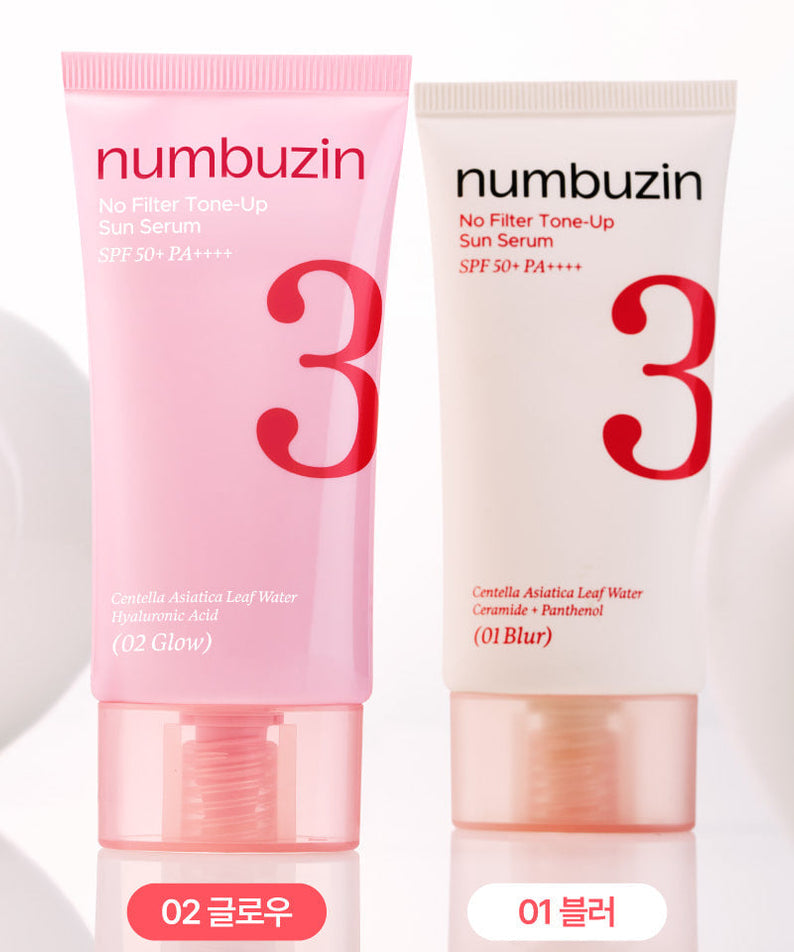 Numbuzin No.3 No Filter Tone Up Sun Serum 50ml