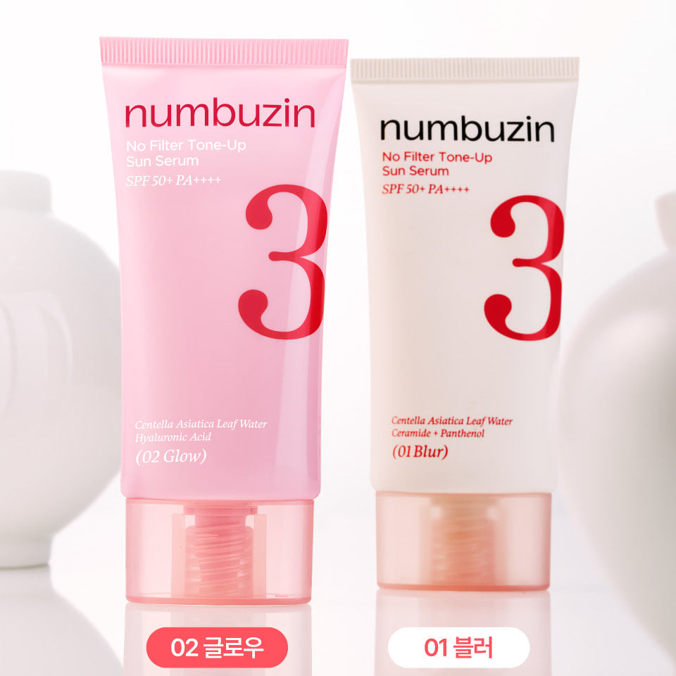 Numbuzin No.3 No Filter Tone Up Sun Serum 50ml