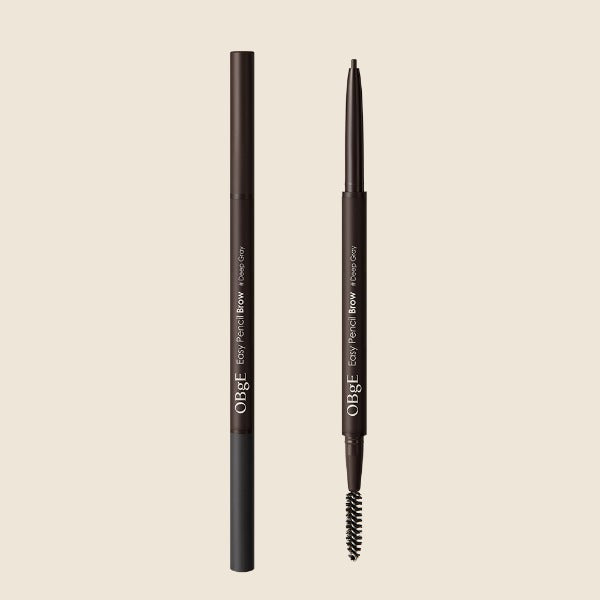 OBGE Easy Pencil Bro eyebrow pencil and spoolie dual-ended brow product for men by Gentleman Korea