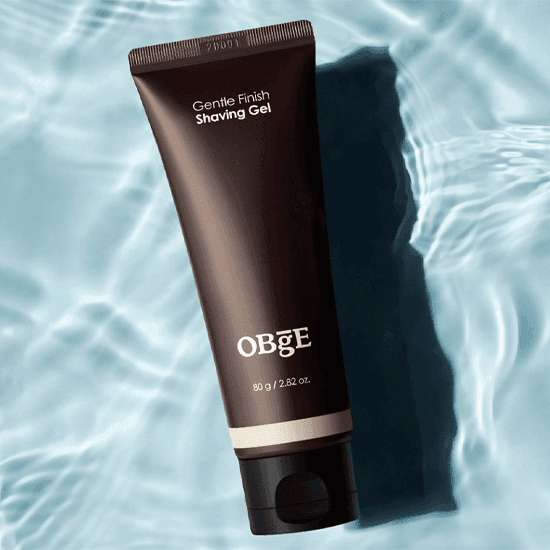 OBgE Gentle Finish Shaving Gel 80g