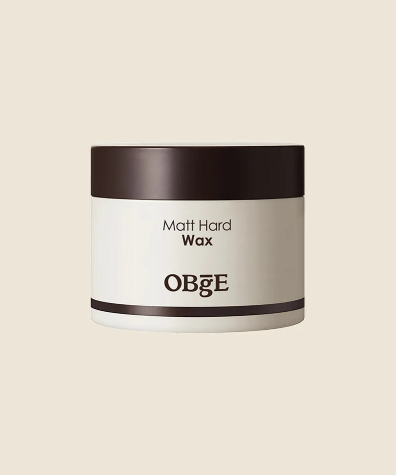 OBGE Matte Hard Wax 120g - Gentleman Korea premium matte hard wax for men, strong hold, natural finish