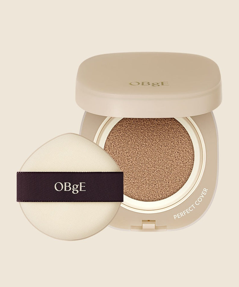 OBGE Perfect Homme Cushion compact with puff - Gentleman Korea Korean men’s cushion foundation