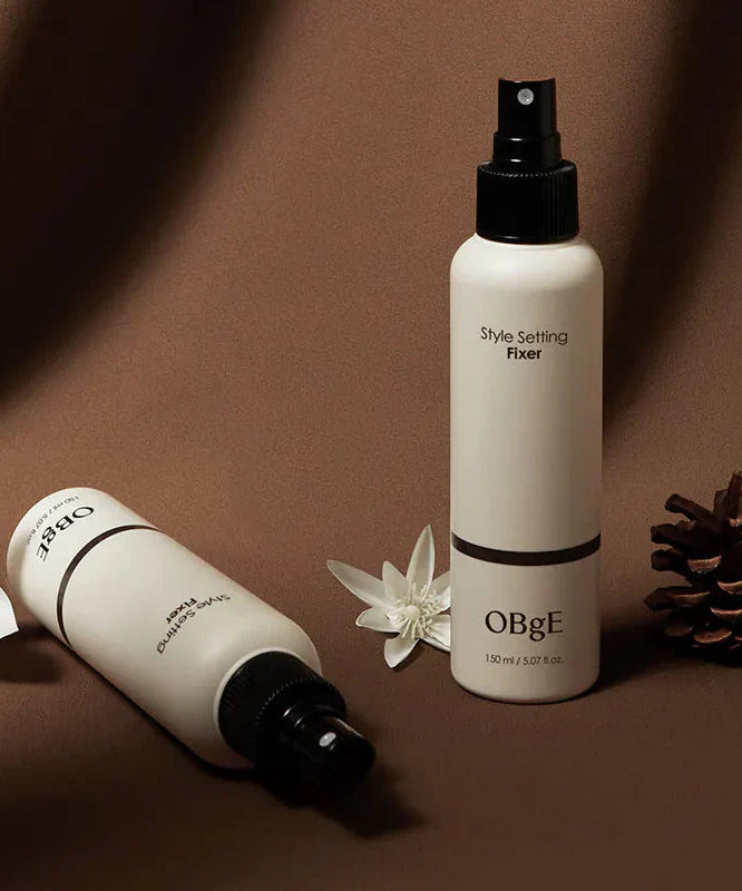 OBGE Style Setting Fixer 150ml - Gentleman Korea men’s styling spray for long-lasting hold and natural finish