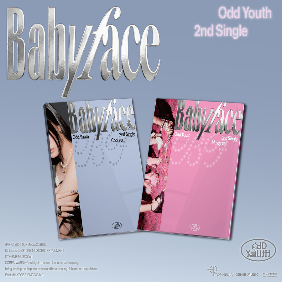 Odd Youth - 2nd Single [Babyface] (2 Random) - Kpop Album