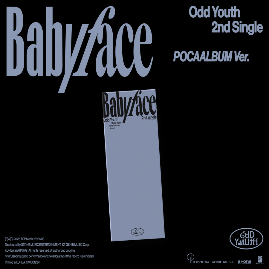 Odd Youth - 2nd Single [Babyface] (Poca Album Ver.) - Kpop Album