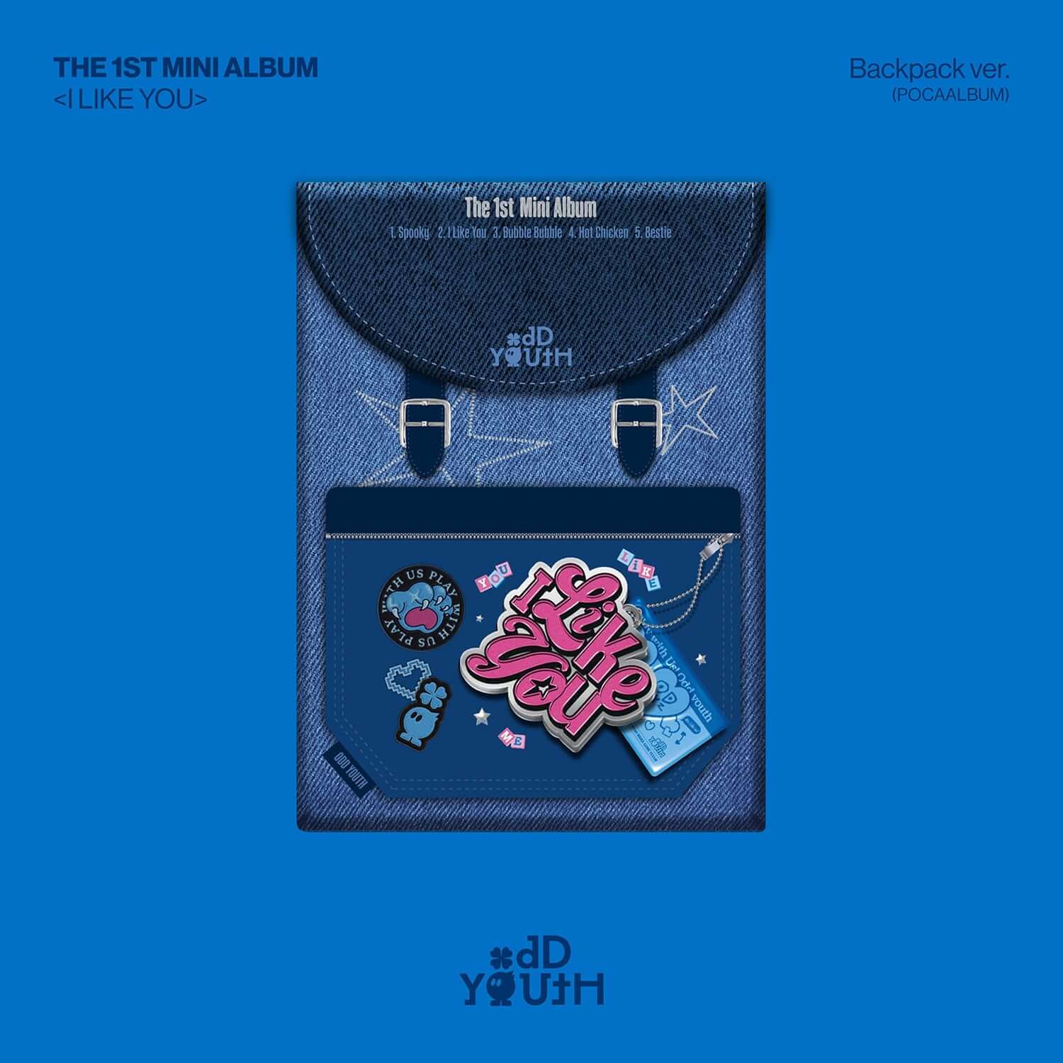 ODD YOUTH - THE 1ST MINI ALBUM [I LIKE YOU] (Backpack ver.)  | Kool Seoul - Buy Kpop Albums Online