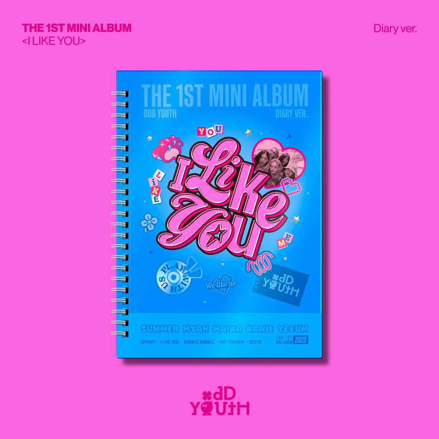 Odd Youth - The 1st Mini Album [I Like You] (Diary Ver.) - Kpop Album