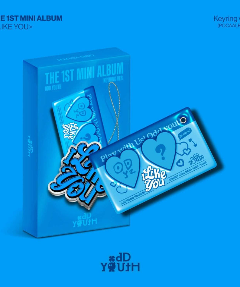 ODD YOUTH - THE 1ST MINI ALBUM [I LIKE YOU] (Keyring ver.) - | Kool Seoul - Buy Kpop Albums Online