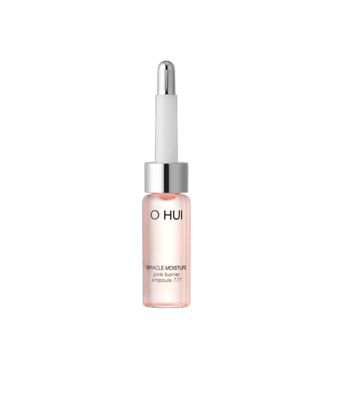 OHUI Miracle Moisture Pink Barrier Ampoule 777 7ml | Kool Seoul