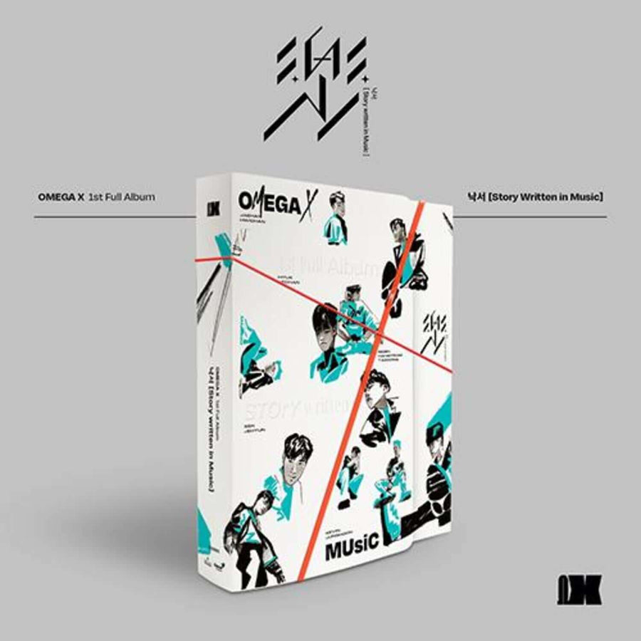 Omega X - 1st Album [樂] (Story Written In Music) (Music Ver.) - Kpop Album