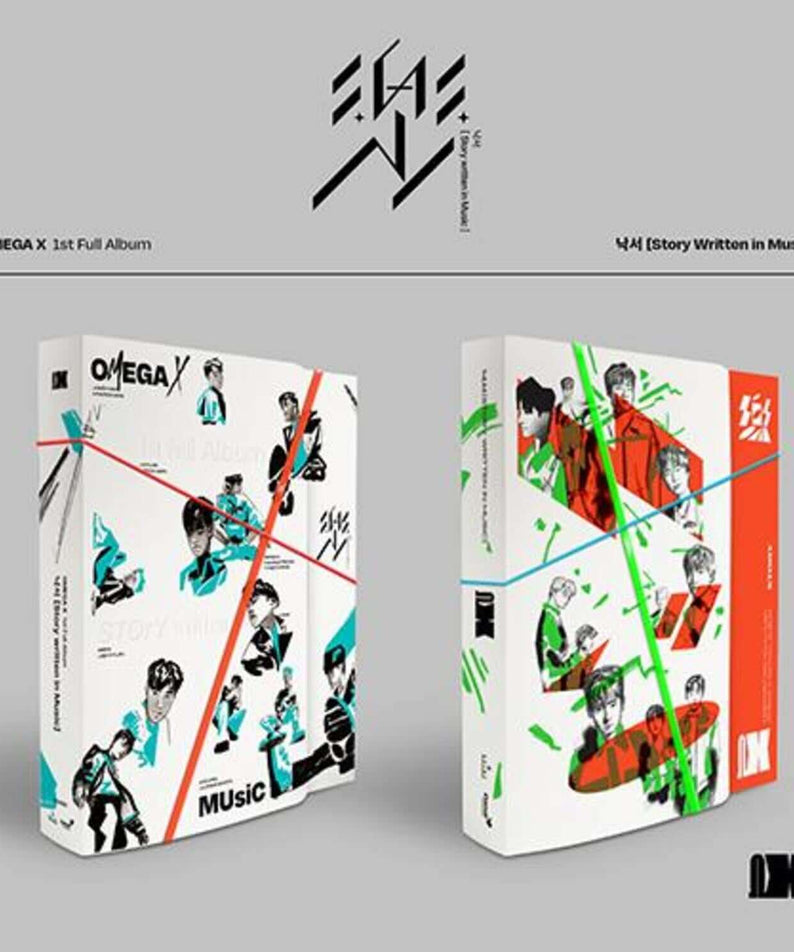 OMEGA X - 1st Album [樂] (Story Written in Music) (SET Ver.)  | Kool Seoul - Buy Kpop Albums Online