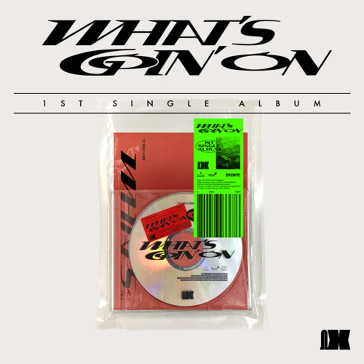 OMEGA X - 1st Single Album [WHAT'S GOIN' ON] (E ver.) - Kpop Album