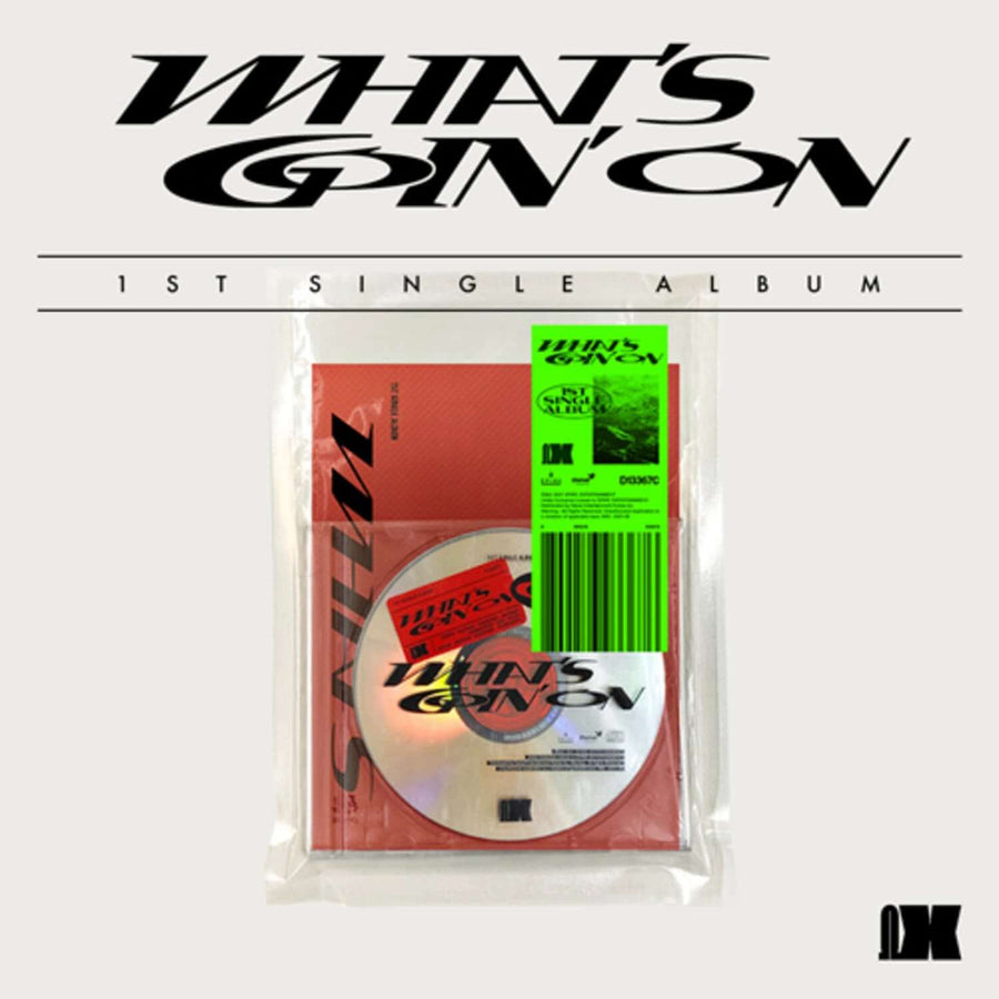 Omega X - 1st Single Album [What’S Goin’ On] (E Ver.) - Kpop Album