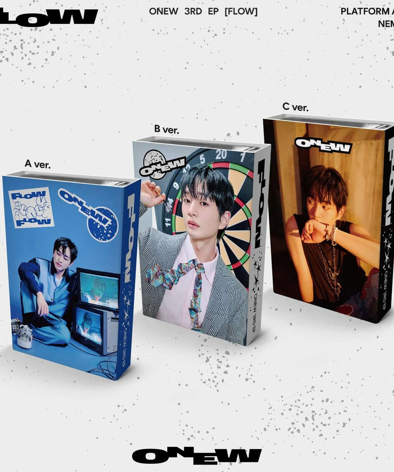 ONEW - 3rd Album [FLOW] (NEMO Ver.) (Random) - Kpop Album | Kool Seoul - Buy Kpop Albums Online
