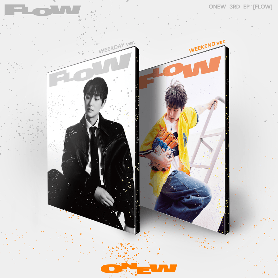 Onew - 3rd Album [Flow] (Random) - Kpop Album