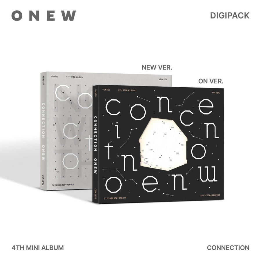 Onew - 4th Mini Album [Connection] (Digipack Ver.) (Random) - Kpop Album