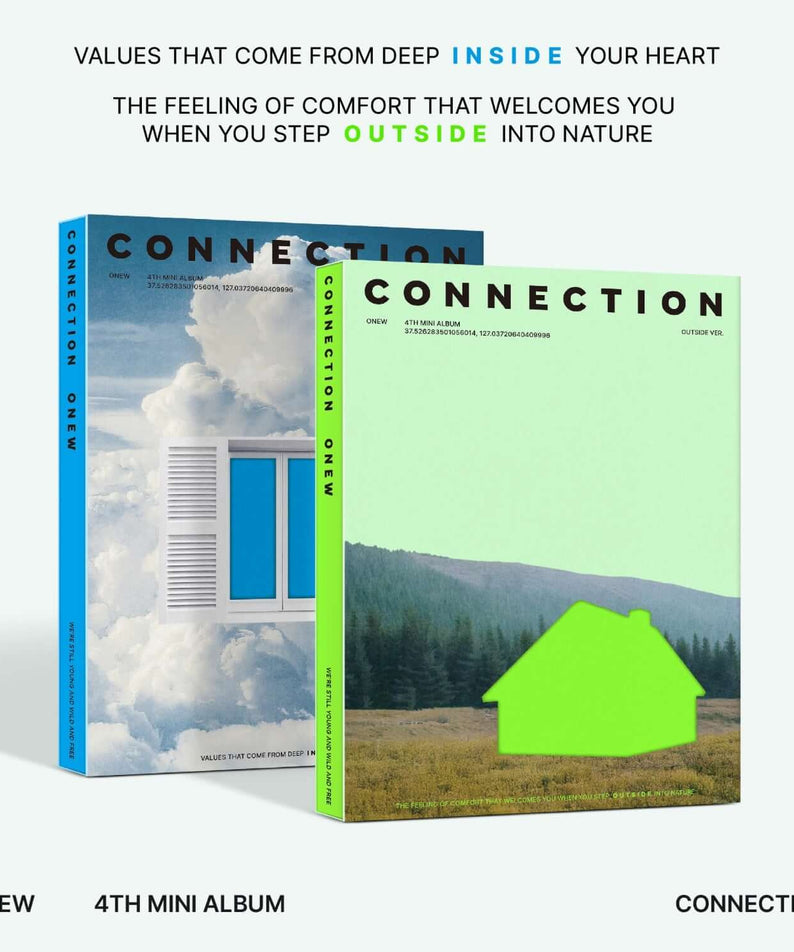 ONEW - 4th Mini Album [CONNECTION] (Photobook Ver.) - Kpop A | Kool Seoul - Buy Kpop Albums Online